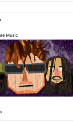 An ad running as a post on Facebook to attract more followers to the artist's Facebook page. Gingermon - Facebook Ad