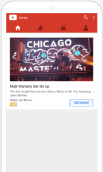 A display ad running on Youtube, on mobile devices, to attract more viewers to the artist's music video. Matt Warren - Youtube Display Ad